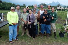 Sen. Maizie Hirono and GoFarm participants
